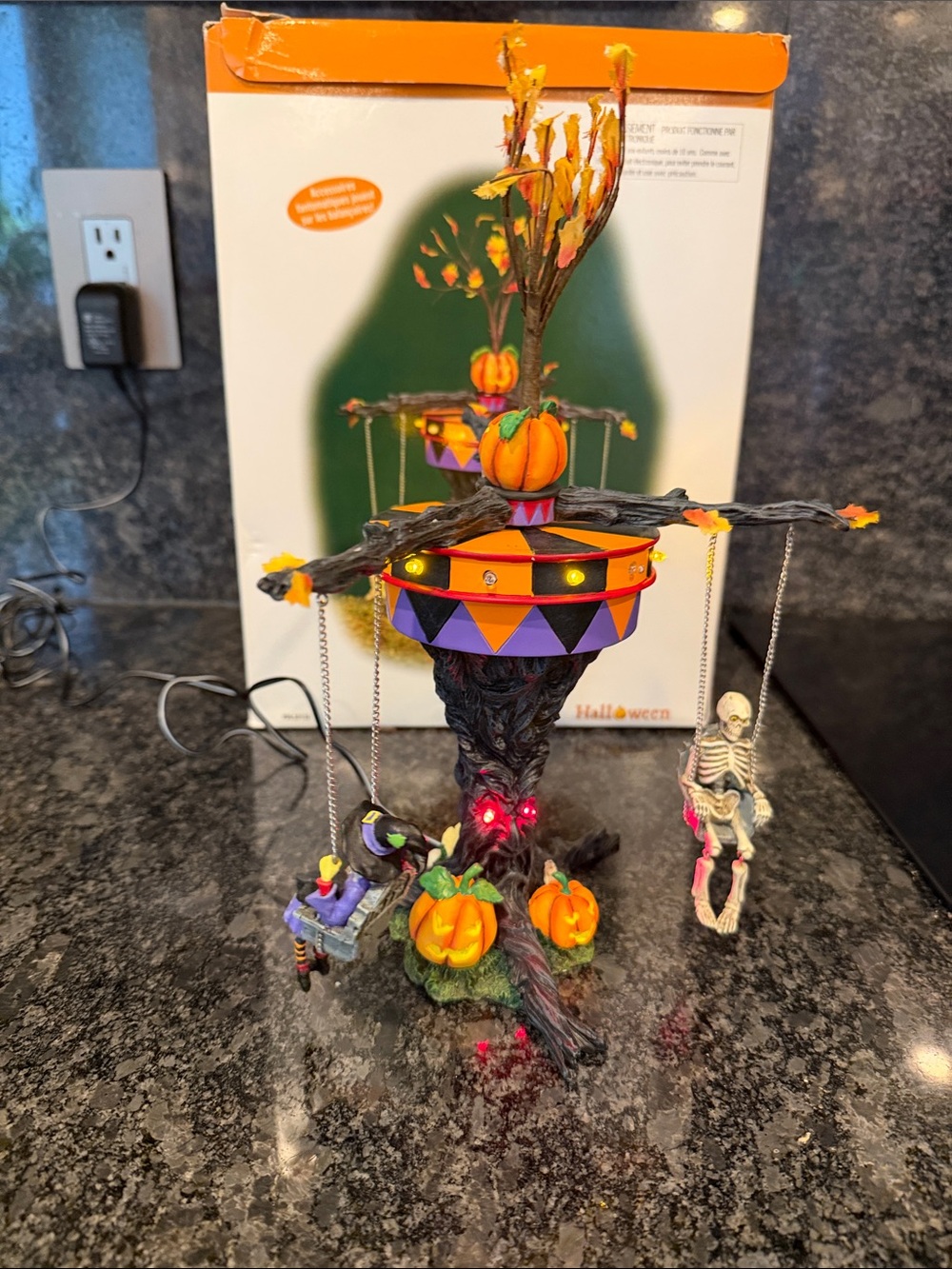 Department 56 Halloween Swinging Ghoulies